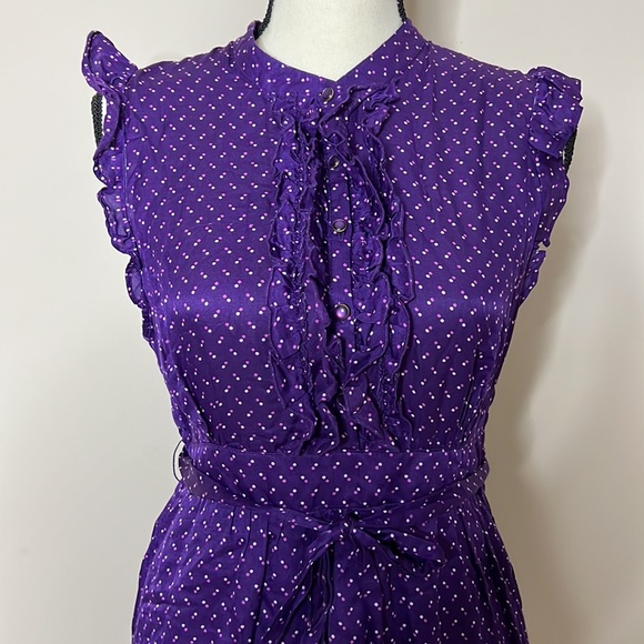 💜 If you love Purple Vintage Woven Women’s Dress - Picture 2 of 5